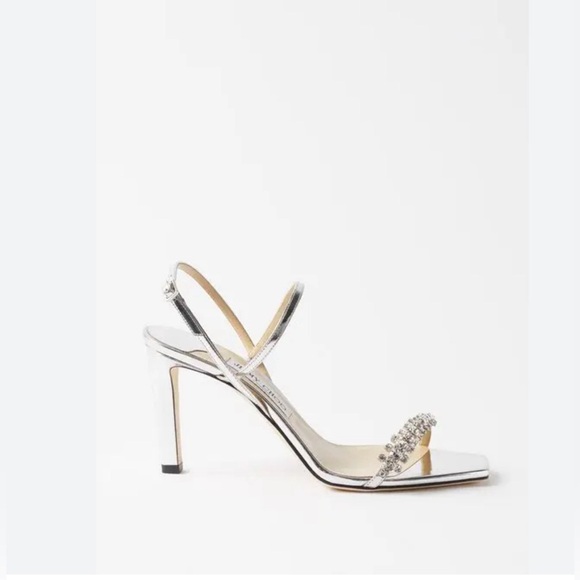 Jimmy Choo
Women's Meira 85 Embellished High Heel Slide Sandals - Picture 1 of 12